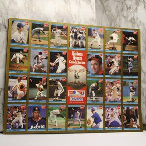 Nolan Ryan BaseBall Vtg. SportsCard Donruss/Coca Cola/7-11  Promo Sheet 1992